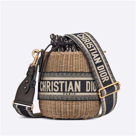 bucket dior bag|christian dior basket bag.